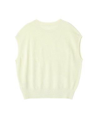 CRAFT STANDARD BOUTIQUE 【2点SET】ストール付きノースリーブニットプルオーバー Light Green