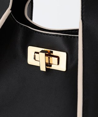 23区 アウトシームトートバッグ ブラック系