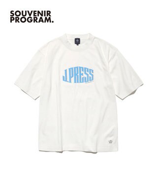J.PRESS MEN 【J.PRESS ORIGINALS】【UNISEX】Cotton Jersey J.PRESS Logo T-Shirt