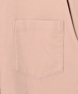 J.PRESS LADIES スプリングシャツコール コーデュロイ シャツ ピンク系