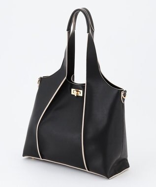 23区 アウトシームトートバッグ ブラック系