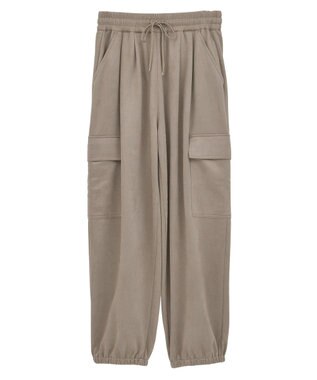 Green Parks スウェードカーゴパンツ Ivory