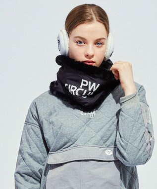  【手洗い可/裏起毛/2WAY】【UNISEX】リバーシブル ネックウォーマー