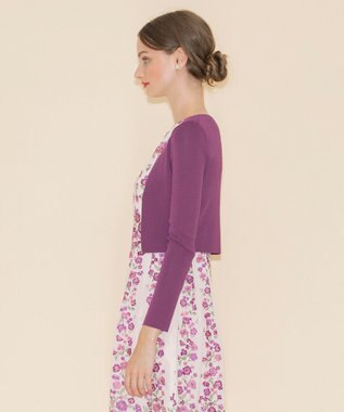 TOCCA 【洗える！】SQUARE BOLERO ボレロ ライラック系