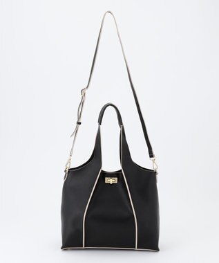 23区 アウトシームトートバッグ ブラック系