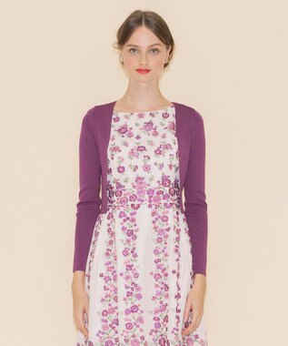 TOCCA 【洗える！】SQUARE BOLERO ボレロ ライラック系