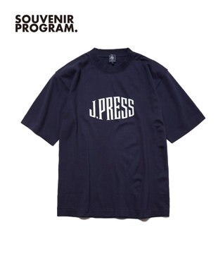 J.PRESS MEN 【J.PRESS ORIGINALS】【UNISEX】Cotton Jersey J.PRESS Logo T-Shirt