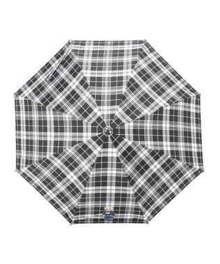 MOONBAT 【軽量】POLO RALPH LAUREN 晴雨兼用日傘 長傘 チェック／遮光 遮熱 UV ブラック