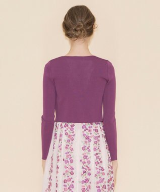 TOCCA 【洗える！】SQUARE BOLERO ボレロ ライラック系