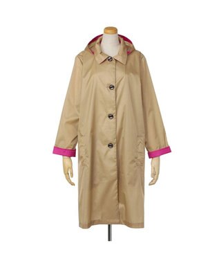 MOONBAT FULTON トレンチシングルレインコート ベージュ