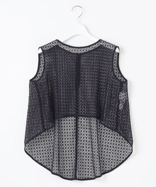 23区 【APPLAUDIR】クリスタルフラワーコンビ ドレス ネイビー系