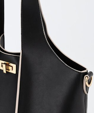 23区 アウトシームトートバッグ ブラック系