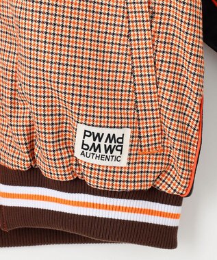 PW CIRCULUS 【WOMEN】CLASSICAL×SPORTY  ジップアップブルゾン オレンジ系5