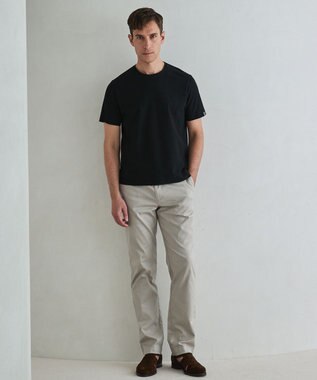 GOTAIRIKU キングサイズ登場【サラサラ/高通気】仕事で着られる 鹿の子 BIZ Tシャツ ブラック系