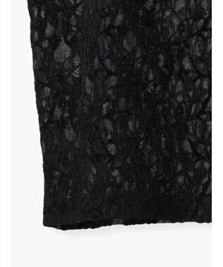 Te chichi 起毛レース前後2WAYキャミブラウス ブラック