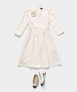 TOCCA 【新色登場】【00サイズあり・消臭】【宮本茉由さん着用】SWEET TEA TIME ドレス [新色]アイボリー系