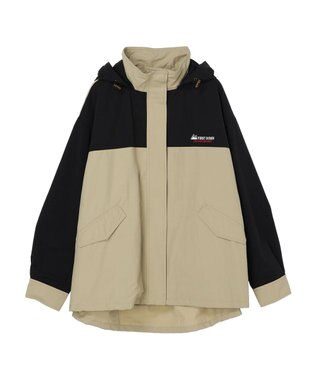 AMERICAN HOLIC ＦＩＲＳＴ　ＤＯＷＮ　バックフレアマウンテンパーカー Beige
