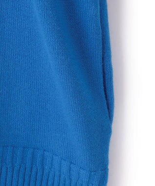 ICB 【洗える】 ソフトカシミヤミックス カーディガン サファイア系