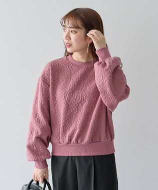 Green Parks ・ＳＵＧＡＲ　ＳＰＯＯＮバラジャカードプルオーバ Pink