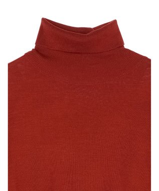 CRAFT STANDARD BOUTIQUE タートルネックニットプルオーバー Brick Red