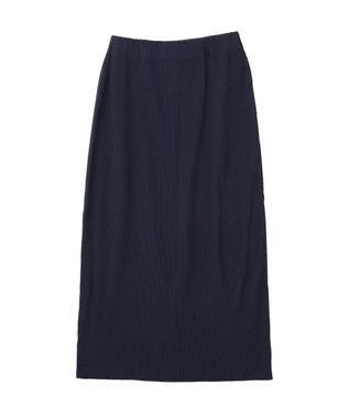 AMERICAN HOLIC 針抜きリブタイトスカート Navy