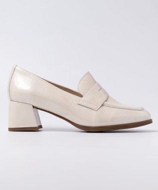 BONTRE 【BONTRE/ボントレ】チャンキーヒールローファー アイボリー