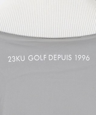 23区GOLF 【WOMEN】【リバーシブル】ノルディック柄　リバーシブル ブルゾン アイボリー系