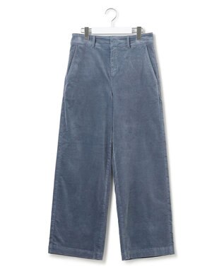 洗える】23区DENIM ベルベットストレッチ ワイドパンツ / 23区