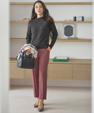 ANY SIS カシミヤミックス ストール アイボリー系