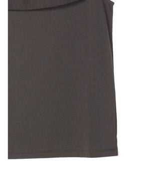 Green Parks オフショル風カットプルオーバー Gray