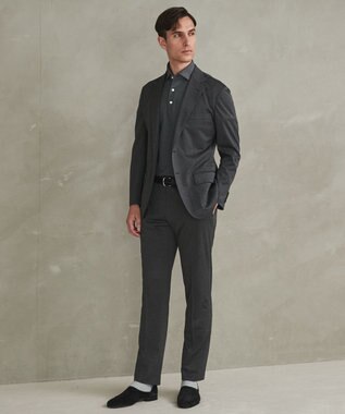 GOTAIRIKU セットアップ対応【洗える/ストレッチ/シワになりにくい】ドライジャージー セットアップパンツ グレー系8