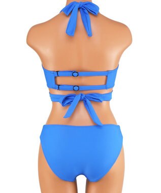 San-ai Resort（三愛水着楽園） 【SALE】ワコール定番商品カップ使用 GHIカップの大きなお胸に対応　【グラマラスフィット】　ワイヤーブラ　9D-M　【San-ai Resort（サンアイリゾート）】 ブルー