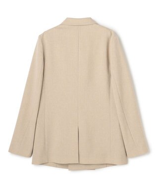 uncrave ウォッシャブルドライサップ ジャケット シャンブレーベージュ