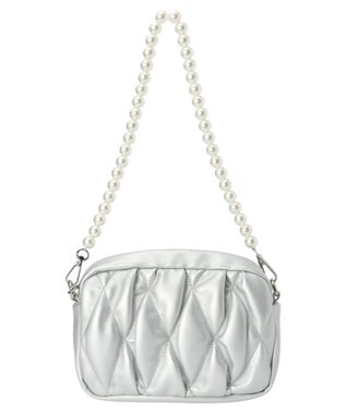 Green Parks ・ＫＯＳＳＯＲＥＣＯ　パールハンドルキルトショルダー Silver