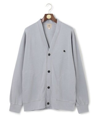 J.PRESS MEN 【WEB限定カラー有】バックブル スウェットカーディガン ライトグレー系