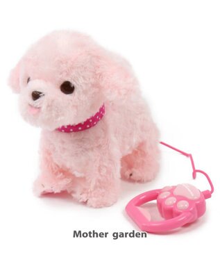 Mother garden マザーガーデン とことこおさんぽシリーズ 《桃プードル》単品 桃プードル