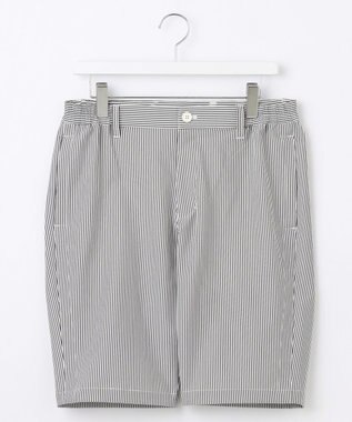 23区GOLF 【MEN】ストライプ柄 ショートパンツ ライトグレー系2