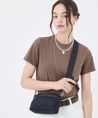 LeSportsac E/W PHONE CROSSBODY/ディープシーブルー