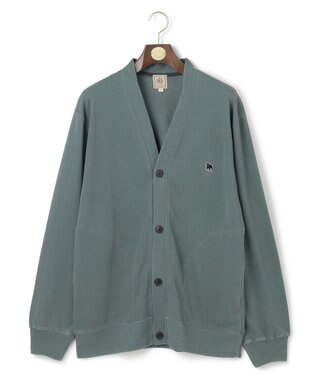 J.PRESS MEN 【WEB限定カラー有】バックブル スウェットカーディガン 【WEB限定カラー】グリーン系