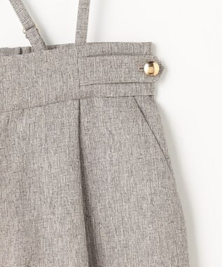 ANY SIS 【2WAY】サスペンダー付き ワイドパンツ ベージュ