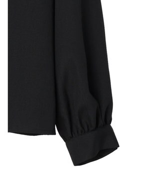 Green Parks ｅｆ－ｄｅ　ギャザーブラウス Black