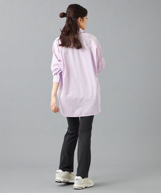 Chacott Chacott BALANCE EasyCare+ オーバーシャツ ライラック