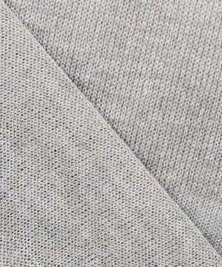 自由区 【ワコールコラボ】【洗える】シアーボーダー ニット グレー