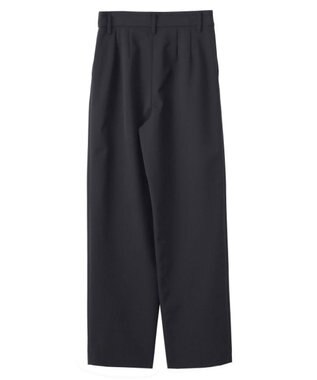FORFORMO Stretch Tuck Pants  Regular ストレッチタックパンツ-レギュラー ブラック