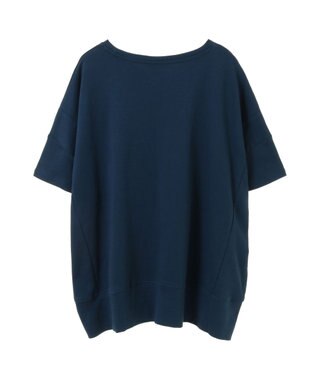 AMERICAN HOLIC 接触冷感裾切り替えカットプルオーバー Navy