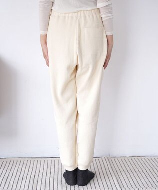HAAG スマイルコットン SIDE POCKET PANTS パンツ アイボリー