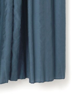 23区 【洗える】プリーツコンビ ワンピース ダークグリーン系