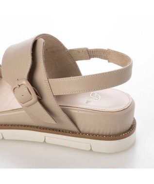 Riz raffinee <Riz raffinee>フッドベッドサンダル ベージュ