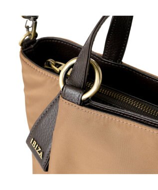 IBIZA ディアリオ　ナイロン　2WAYバッグ オーク