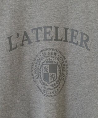 CRAFT STANDARD BOUTIQUE 配色ロゴメロープルオーバー Khaki